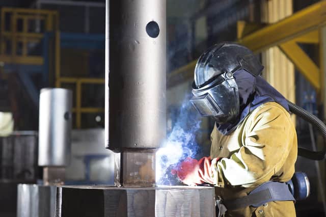 Liberty Speciality Steels UK: Preparing an ingot to go into the Vacuum Arc Remelting furnace at Stocksbridge.