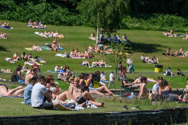 Sheffield's record temperature of 35.6C, recorded on July 25, 2019, could easily be broken (pic Dean Atkins)