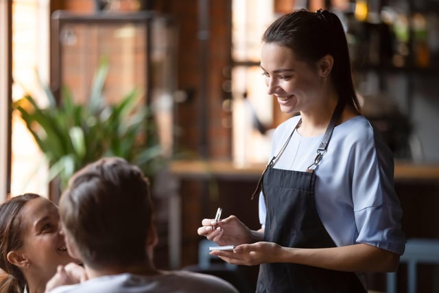 Workers in the hospitality industry earn just under £20,000 a year, with an average salary of £18,321. This marks a sizable increase from 2019, with a rise of 12.6 per cent.