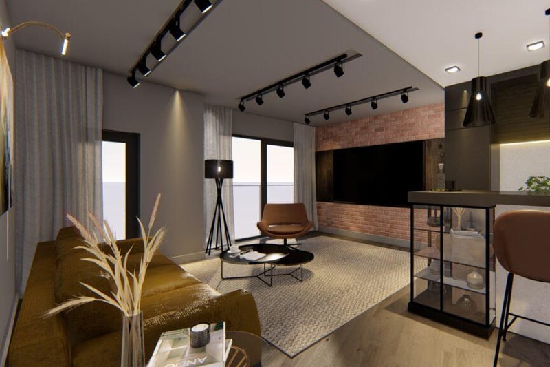 The apartments are proposed to have hi-tech and high-speed WIFI internet and underfloor heating throughout.