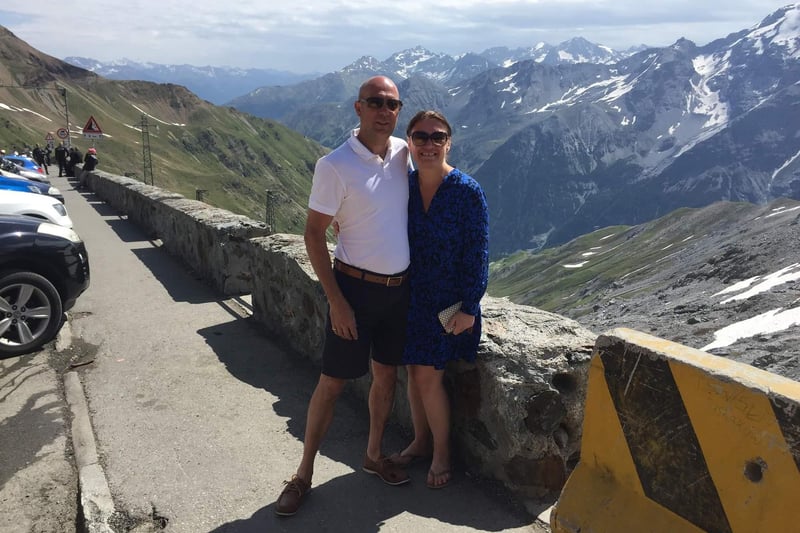 Susannah says this was a; "Great date day driving over Stelvio Pass 2019". It certainly does look pretty grand, we have to agree there.