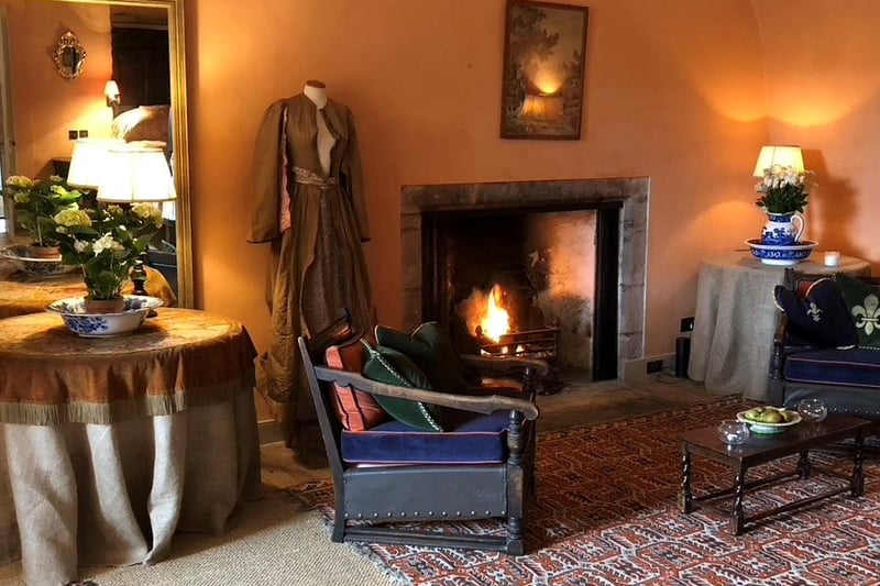 A log fire will keep things cosy, no matter what the temperature outside.