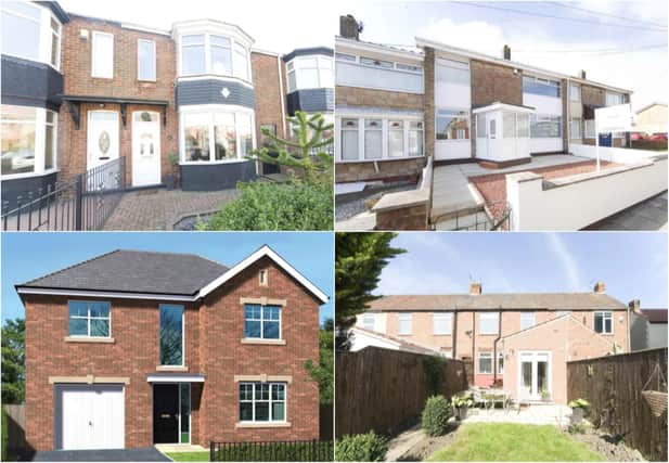 The Hartlepool properties with the most online views in May./Photo: Zoopla