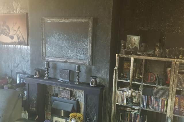 Rachael Shaw is unable to live in the property in Parson Cross due to the fire damage