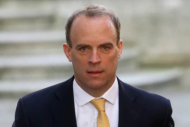 Mr Raab defended the Prime Minister, who broke his own covid lockdown rules.