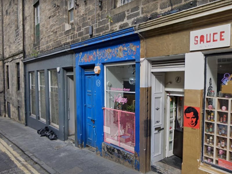 Run by two Irish sisters Little Blue Door boutique, on Candlemakers Row, sells a range of handpicked 80s and 90s vintage clothes.