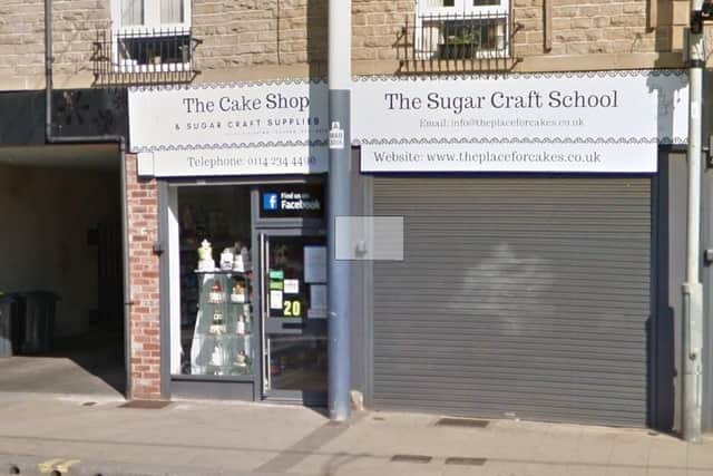 The owner of The Cake Shop on Holme Lane in Hillsborough, Sheffield, has announced it is closing after 12 years, saying she is 'devastated' but that she has 'no choice'. Photo: Google