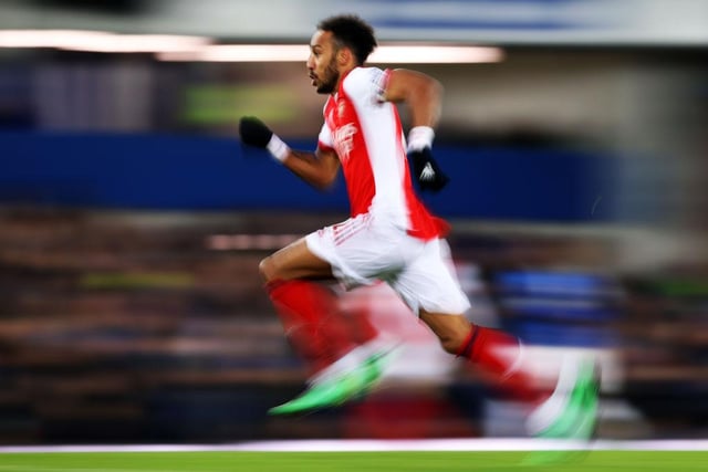 Barcelona are reportedly eyeing a January swoop for Pierre-Emerick Aubameyang amid uncertainty over the striker's future at Arsenal. (Independent)

(Photo by Naomi Baker/Getty Images)