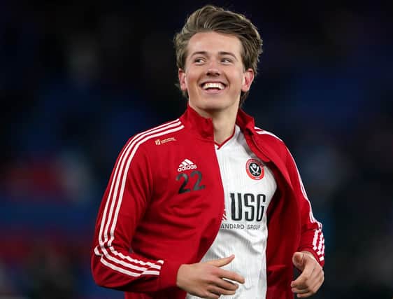 Sheffield United's Sander Berge arrived from Genk in January: Tess Derry/PA Wire.