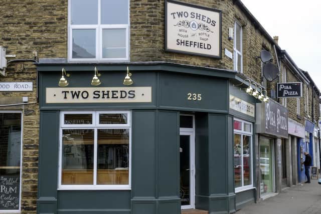 Two Sheds in Crookes.
