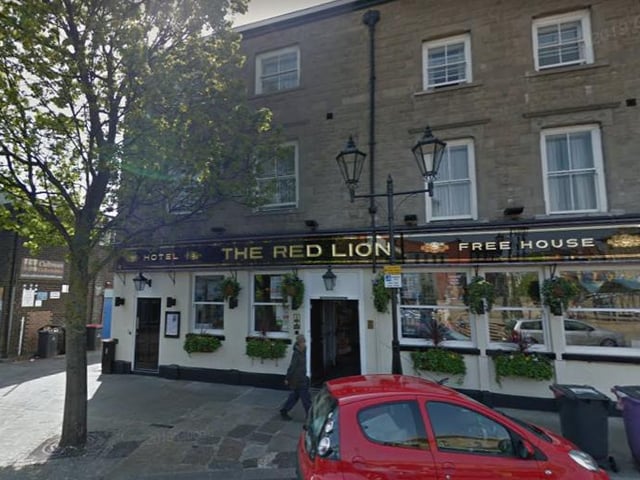 The Red Lion.