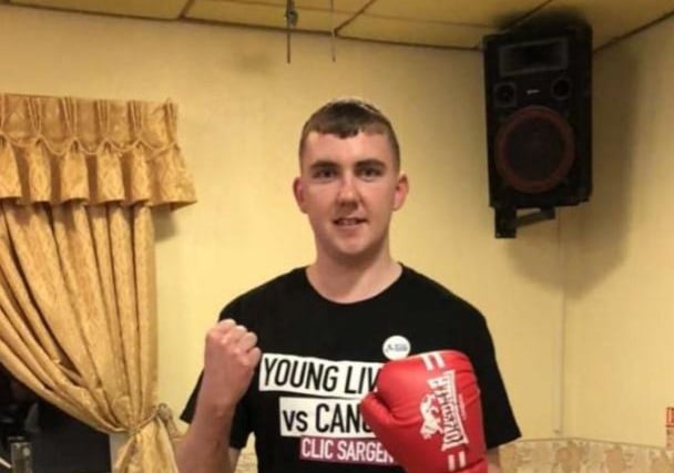 Shaun Gibson, 24, raised £2,550 by organising a fundraising evening for CLIC Sargent and MOVE charity, who support and inspire people living with and beyond cancer.