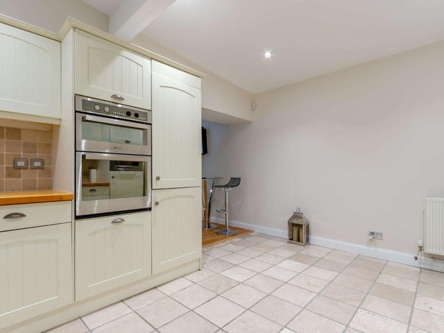 Coach house kitchen.