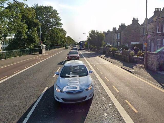 Extension of northbound bus lane on Duddingston Park (A6106) northbound approach to Milton Road (A1)
