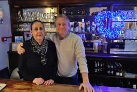 John and Catherine Hall, owners of Mama's and Leonies restaurant in Sheffield city centre, are selling the famous Italian as a going concern.
