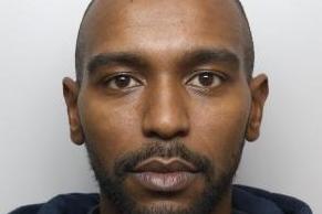 Detectives investigating the murder of 21-year-old Kavan Brissett are appealing to find the man pictured.
Ahmed Farrah, aged 29, who is also known as Reggie, is wanted in connection to Mr Brissett’s murder, as the investigation progresses.
If you see Farrah, please call 999. If you have any other information as to where he might be, please call either 101 or the incident room to speak to detectives directly on 01709 443507.

 

You can also speak to Crimestoppers on 0800 555111. Please quote incident number 827 of 14 August 2018 when passing on information.
