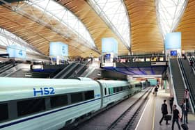 Visuals for the proposed HS2 Euston Station.