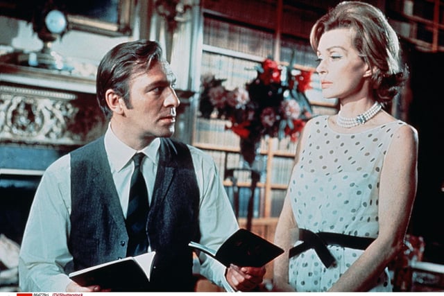 Christopher Plummer playing Sir James Quentin in 1968 film Nobody Runs Forever. Opposite Lilli Palmer.