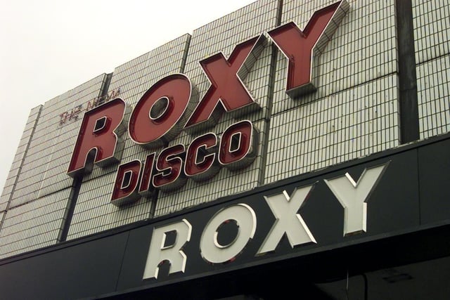 The once-familiar Roxy Disco sign