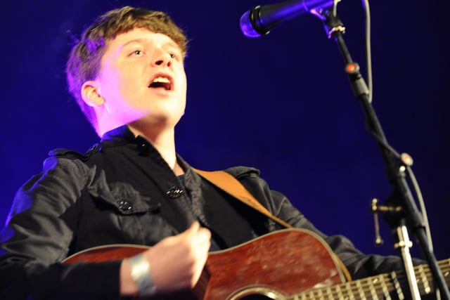 Bellshill troubadour Connor Fyffe played a set at Shuffle Down 2019 when he was only 12-years-old