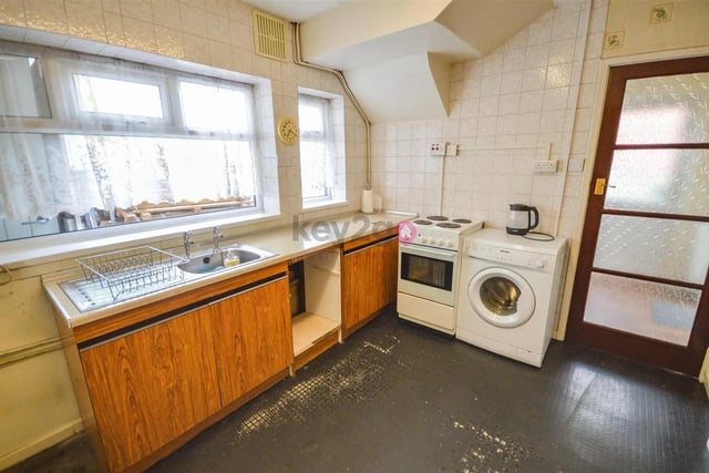 The kitchen does need a tidy but is again very spacious and a good size for the money being spent.