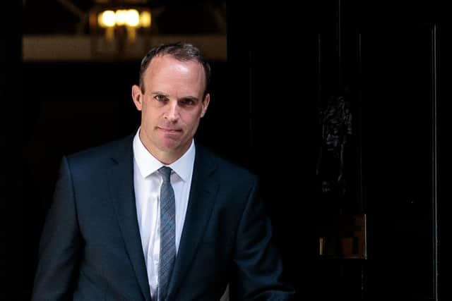 Dominic Raab. (Photo by Jack Taylor/Getty Images)