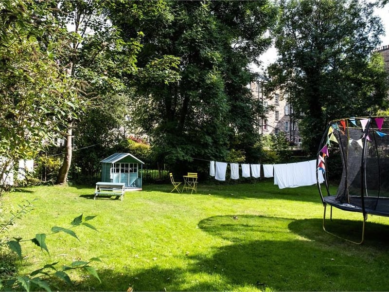 Shared garden to rear.