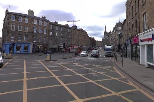 Tollcross has a population of 6,418 and recorded 34 coronavirus cases over the last seven days.