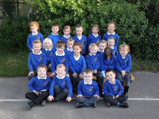 Year R Starters 2021 Wallisdean Infant School Wallisdean Ave Fareham - Giraffes Class. Picture: Alice Mills