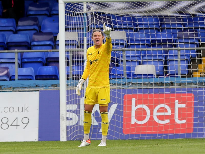 Back in the side and looking to build on his opening day clean sheet.