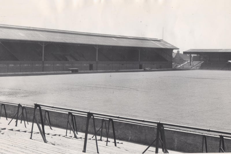 Chesterfield Football Ground, Saltergate, in 1966