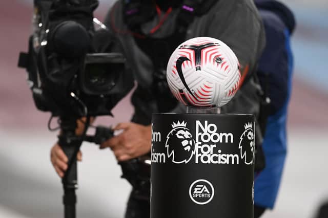 The Premier League will retain the current pay-per-view arrangements for the round of matches ahead of November's international break. (Photo by MICHAEL REGAN/POOL/AFP via Getty Images)
