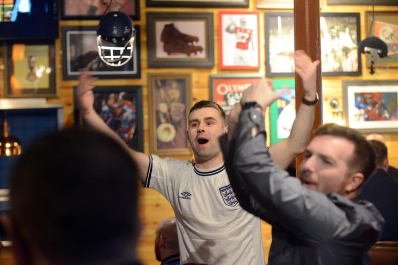 Fans shared the highs and lows of the England vs Scotland match with friends at the Street Bar in Sunderland.