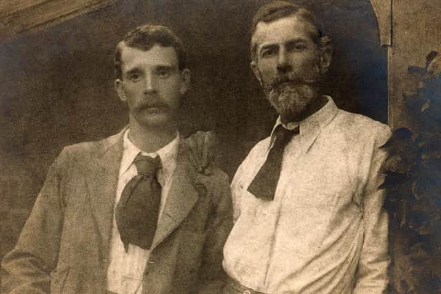 George Merrill and Edward Carpenter, 1900. Image: Picture Sheffield.
