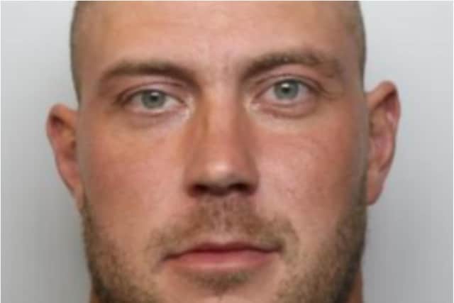 Kane Nelson was jailed after attacking his partner and a Sheffield bus driver