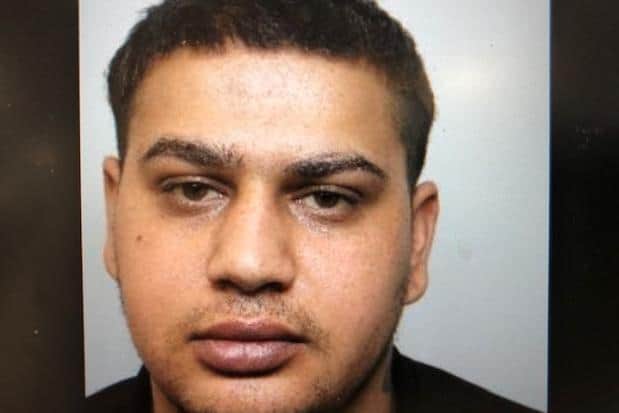 Pictured is Roland Kuru, aged 24, of no fixed abode, who was sentenced at Sheffield Crown Court to two-and-a-half years of custody after he admitted three counts of attempting to incite a girl aged over 13 to engage in sexual activity, one count of attempting to incite a girl aged under 13 to engage in sexual activity, and to one count of attempting to meet a girl aged under 16 after sexual grooming.