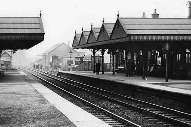 The old Killamarsh Central Station, one of three stations in the Derbyshire village on the edge of Sheffield, which opened in June 1892. At one time services ran to London Marylebone on the Great Central Main Line. It closed in March 1963 and in 2012 campaigners fought unsuccessfully to revamp station buildings that had been removed to make way for houses on Station Road into a community hub