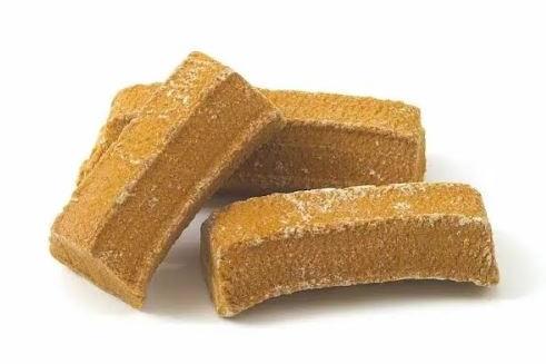 Coltsfoot Rock is a dried paste stick which is infused with Coltsfoot extract, a natural ingredient from a plant that has hoof-shaped leaves.
It's said to be a real Lancashire delicacy, but the taste is divisive.
The only place it is made is at Stockley's Sweets, which has moved to a new factory in Burnley.