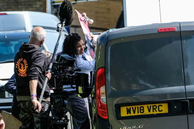 Filming for The Full Monty TV series, due to be released on Disney+ in 2023, taking place in Sheffield