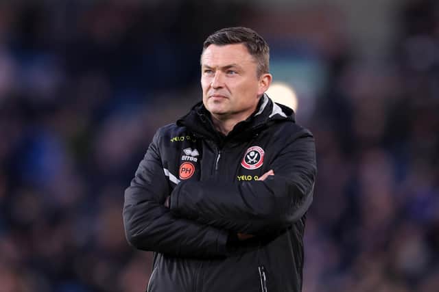 Paul Heckingbottom is preparing Sheffield United to face Cardiff City: Alex Livesey/Getty Images