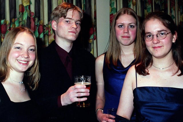 From left to right: Beccy Gelsthorpe, Paul Roper, Isabel Chaplais & Kay Underwood.
May 12, 2000