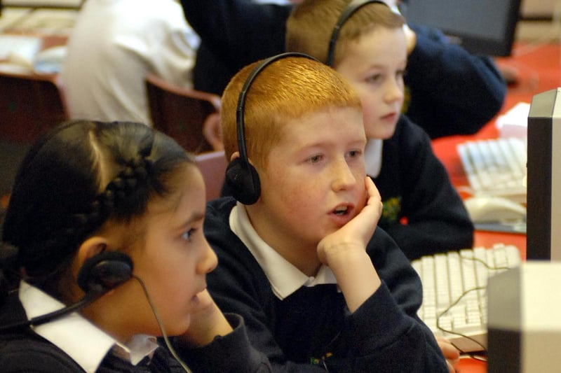 Do you recognise the students at work in 2008?