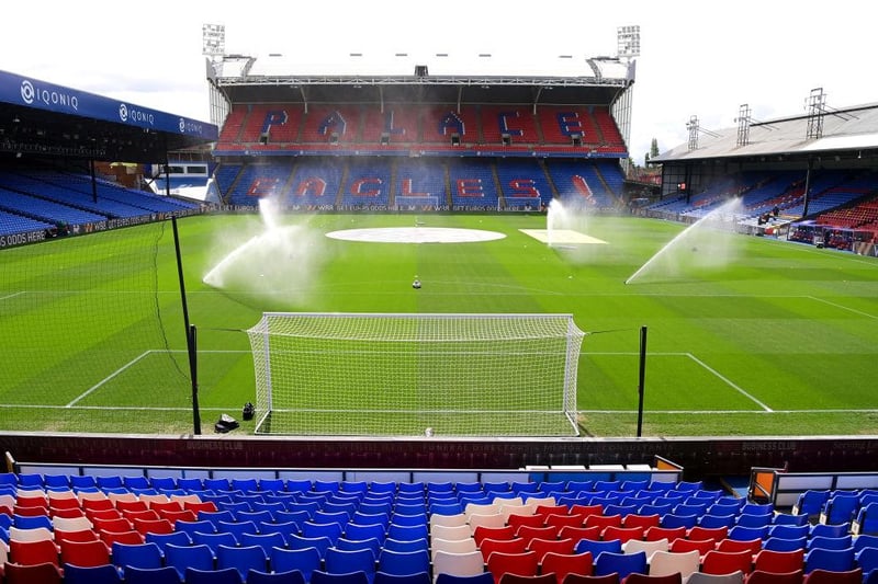 The estimated distance between St James’s Park and Selhurst Park is 285 miles.