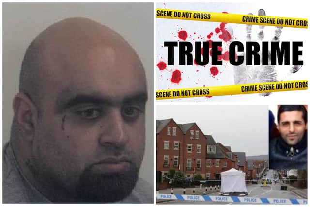Idris Sadiq, was 31 years old and from Darnall Road, Darnall, when he was handed a life sentence in 2016 for his role in the killing of Zabair Hussain on New Year’s Eve 2015