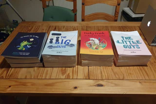The paperbacks can be purchased online from www.unclekweks.com.