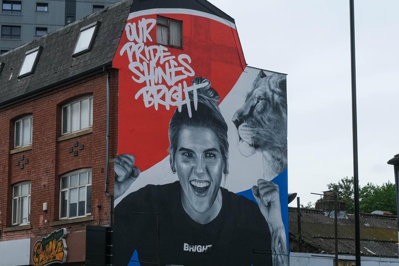 Soccer star Millie Bright, from Killamarsh, just on the border of Sheffield and Derbyshire, was one of the England Women's Euro 22 team which won the tournament when it was held in England. She received 1.3 per cent of the vote. Picture: Dean Atkins, National World