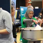 The University of Sheffield. More than 500 schoolgirls, aged 14-16, from schools across the region, took aprt in a variety of hands-on, interactive activities to bring science to life and raise awareness of the exciting career paths open to pupils with STEM qualifications.