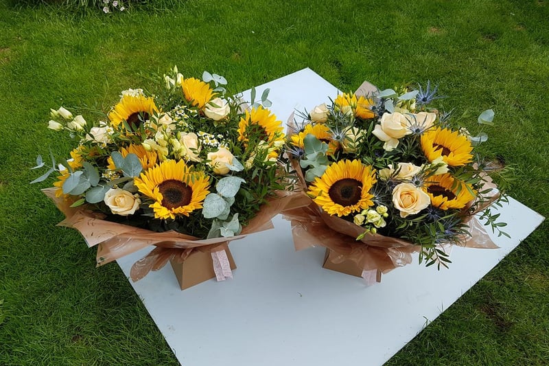 Florist, Amy Wilson, is creating bespoke bouquets for Mother's Day in Wellingborough.