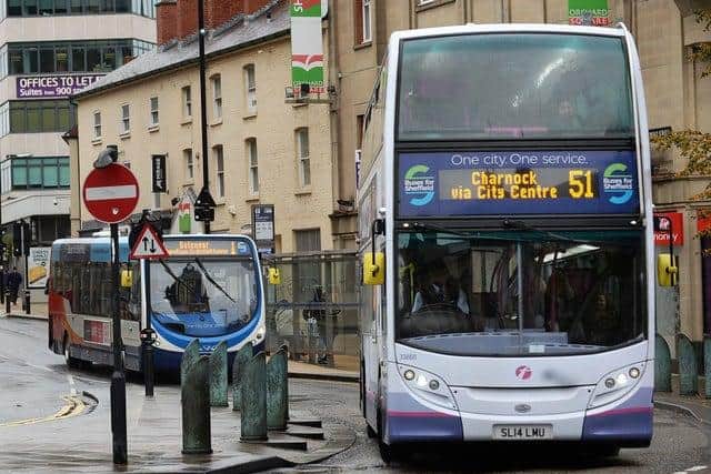 The number 51 bus service in Sheffield is operating a diverted route due to vandalism on the Arbourthorne estate