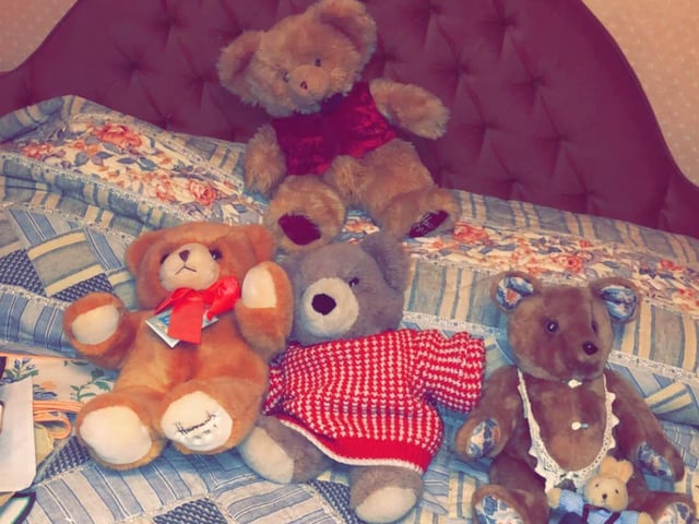 Who was the owner of these teddy bears?